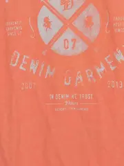 Vorschaubild 3 von Damen T-Shirt Orange Gr. 36/S Casual Print