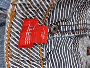 Vorschaubild 3 von Kinder Jeans Shorts Gr. 104 Blau Casual Nieten Kurze Hose