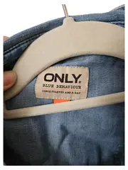 Vorschaubild 3 von Damen Jeansjacke Gr. 36 Blau Nieten Langarm Casual