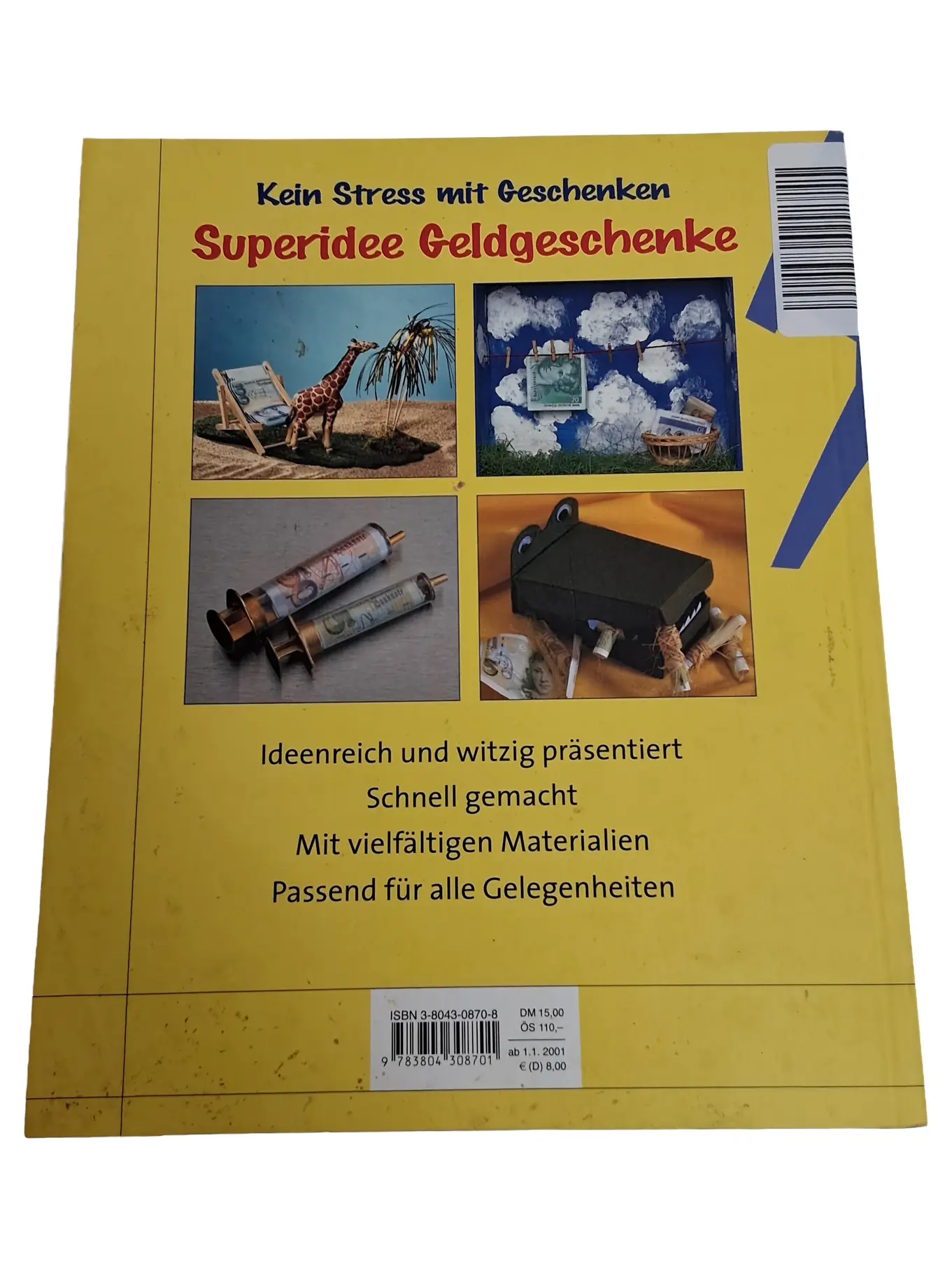 Superidee Geldgeschenke Buch 75 Ideen Anleitungen Bastelbuch Geschenk