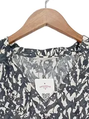 Vorschaubild 2 von Damen Bluse Blumenmuster Gr. 40 Mehrfarbig Casual