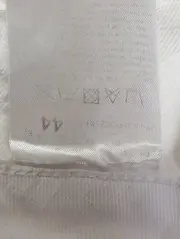 Vorschaubild 4 von Damen Jeans Straight Leg Gr. 44 Weiß Casual Baumwolle