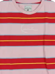 Vorschaubild 2 von Herren T-Shirt gestreift Mehrfarbig Gr. 46/S Streetwear