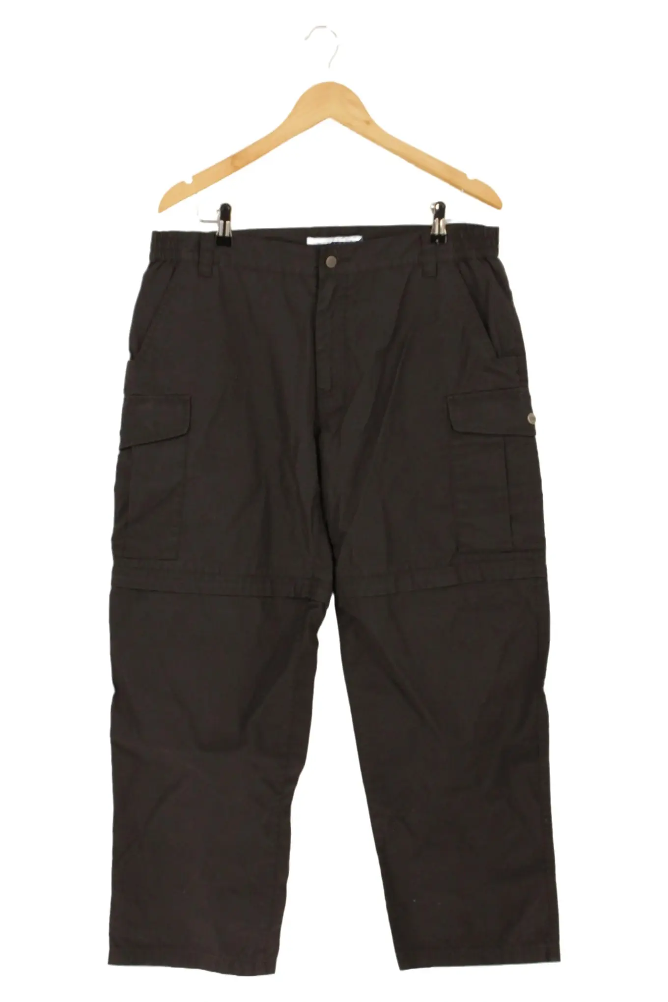 MERU Herren Outdoorhose Zip-Off Cargo Gr. 52 XL Schwarz Trekkinghose