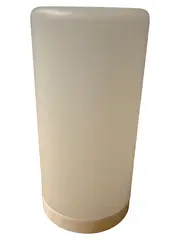 Vorschaubild 1 von 21777 Tischleuchte LED Batterie Modern Weiß Kunststoff 14cm