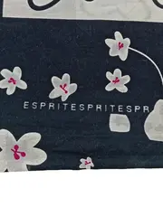 Vorschaubild 3 von Damen Halstuch Tuch Baumwolle Blumenmuster Mehrfarbig 45x45 cm