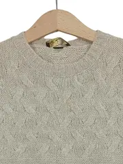 Vorschaubild 2 von Kinder Strickkleid Gr. 92 Beige Kaschmir Klassisch
