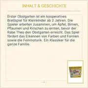 Vorschaubild 5 von Meine ersten Spiele Erster Obstgarten Brettspiel ab 2 Jahre Holzspielzeug