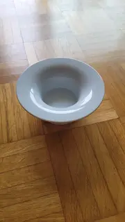 Vorschaubild 2 von Dekoschale Weiß Modern Keramik Schüssel 15cm breit 6.5cm hoch
