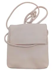 Vorschaubild 1 von Damen Umhängetasche Leder Beige Klein Crossbody Magnetverschluss