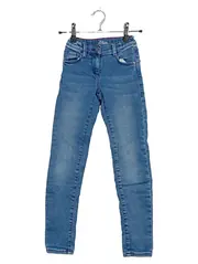 Vorschaubild 1 von Mädchen Jeans Skinny Fit Gr. 134 Blau Stretch Denim