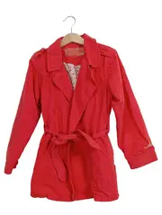 Vorschaubild 1 von Mädchen Leichte Jacke Gr. 122 Rot Baumwolle Casual