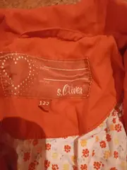 Vorschaubild 5 von Mädchen Leichte Jacke Gr. 122 Rot Baumwolle Casual