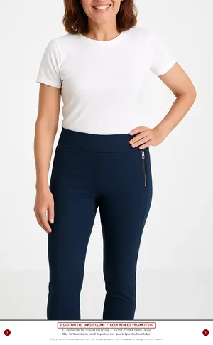ZARA TRAFALUC Stoffhose