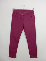 Vorschaubild 2 von Damen Stoffhose Rot Gr. W29/38/M Casual Basic Modern Hose
