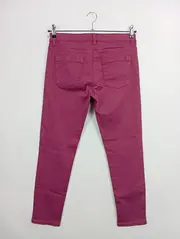 Vorschaubild 3 von Damen Stoffhose Rot Gr. W29/38/M Casual Basic Modern Hose