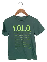 Vorschaubild 1 von Herren T-Shirt YOLO Grün Gr. 46;S Streetwear