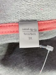 Vorschaubild 4 von Strickkleid Kinder Gr. 176 XL Grau Pailletten Casual Sweatkleid