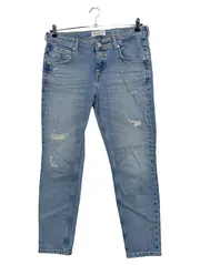 Vorschaubild 1 von Damen Destroyed Jeans Blau Casual Größe 30x34 Theda Boyfriend Fit