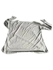 Vorschaubild 3 von Damen Sport Langarmshirt Laufshirt Gr. XL Grau Print Polyester