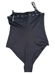 Vorschaubild 3 von Damen Body Schwarz Gr. 36;S mit Logo-Print Trägern Casual