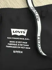 Vorschaubild 8 von Damen Body Schwarz Gr. 36;S mit Logo-Print Trägern Casual