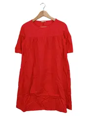 Vorschaubild 1 von EDC Damen Freizeitkleid Rot Gr. 34/XS Baumwolle