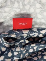 Vorschaubild 3 von Damen Wickelkleid Gr. 36/S Blau Floral Muster Midikleid Freizeitkleid