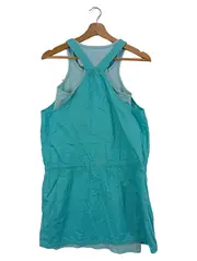 Vorschaubild 2 von Damen Sommerkleid Gr. 38/M Blau Casual Minikleid Baumwolle