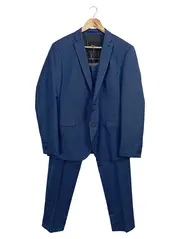 Vorschaubild 1 von Black Label Herren Anzug Sakko Hose Business Blau Gr. 52/XL