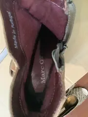 Vorschaubild 4 von Damen Stiefelette Leder Braun Reißverschluss Absatz 9cm Gr. 39