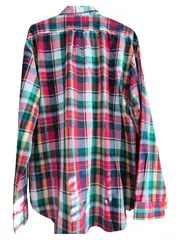 Vorschaubild 2 von Herren Freizeithemd Kariert Baumwolle Langarm Gr. XL Mehrfarbig