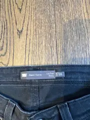 Vorschaubild 5 von Damen Jeans Slim Fit Schwarz Gr. W28/36