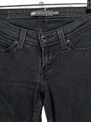 Vorschaubild 2 von Damen Jeans Slim Fit Schwarz Gr. W28/36