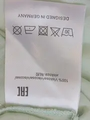 Vorschaubild 5 von Damen Bluse Gr. 36/S Grün Casual Langarm Viskose