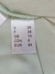 Vorschaubild 4 von Damen Bluse Gr. 36/S Grün Casual Langarm Viskose