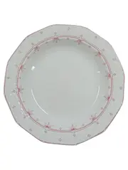 Vorschaubild 1 von Suppenteller Weiß Porzellan 22 cm Klassisch Florales Muster