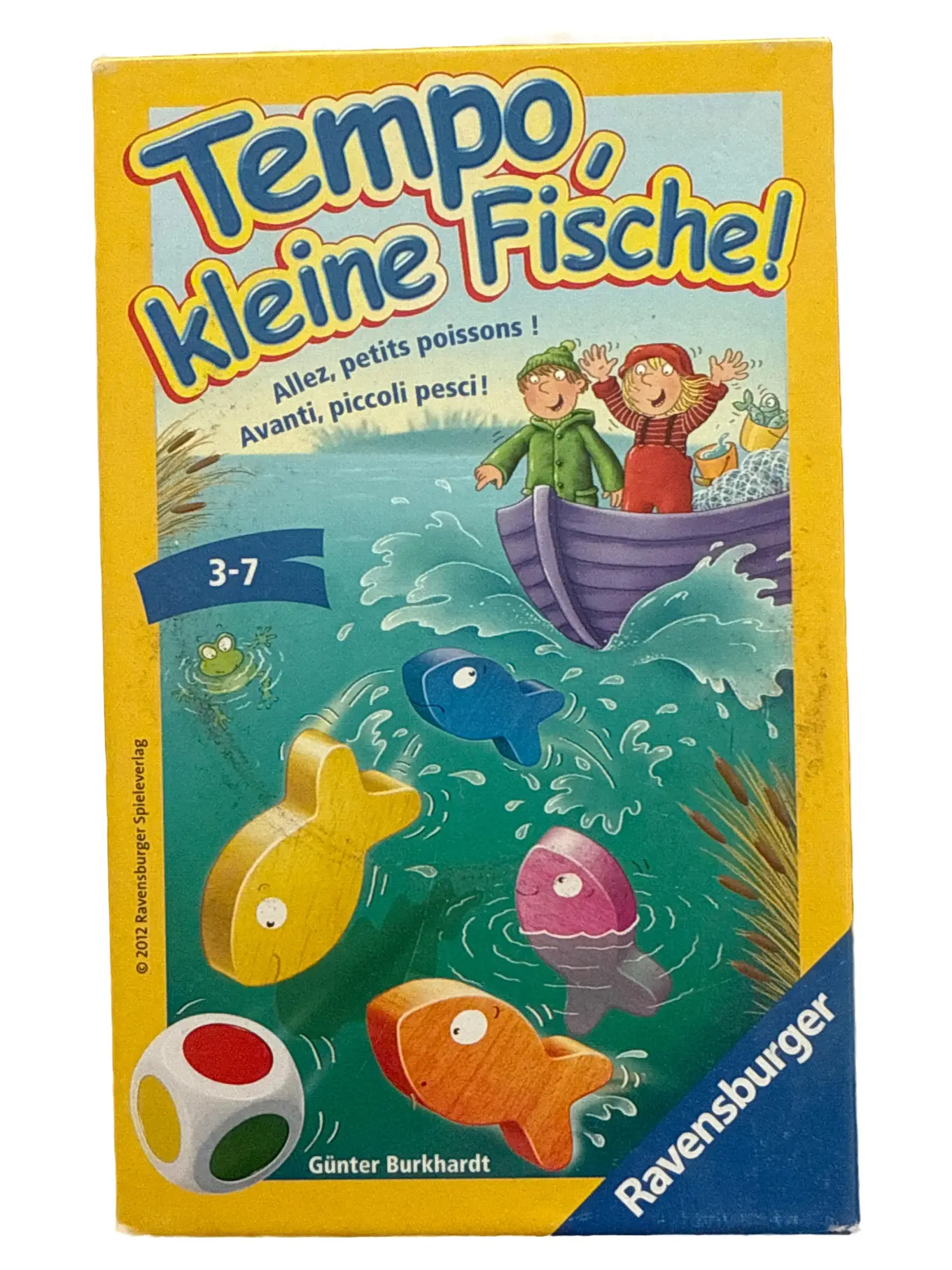 RAVENSBURGER Tempo, kleine Fische! Geschicklichkeitsspiel Kinder 3-7 Jahre