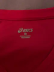 Vorschaubild 2 von Damen Sport Shirt Laufshirt V-Neck Pink Gr. M 38 Kurzarm