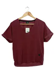Vorschaubild 1 von Damen Bluse Rot Gr. 32/XXS Streetwear Casual