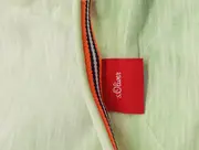 Vorschaubild 2 von Damen T-Shirt Grün Farbverlauf Gr. M;152 Baumwolle Streetwear Casual