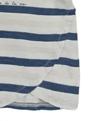 Vorschaubild 3 von Mädchen Top Shirt gestreift Gr. 92 Maritim Weiß Blau Baumwolle
