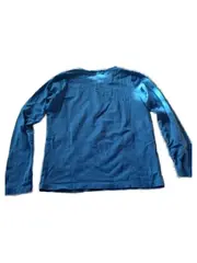 Vorschaubild 2 von Mini Langarmshirt Kinder Gr. 140/146 Blau Basic Longsleeve