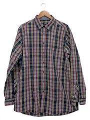 Vorschaubild 1 von Business Hemd Herren Gr. 45, 46 Mehrfarbig Kariert Slim Fit Extralang