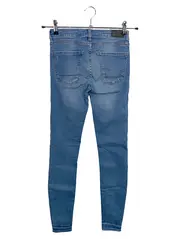 Vorschaubild 2 von Damen Jeans Slim Fit W26/34/XS Blau Casual Destroyed