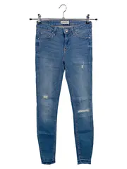 Vorschaubild 1 von Damen Jeans Slim Fit W26/34/XS Blau Casual Destroyed