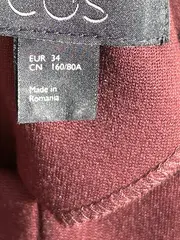 Vorschaubild 4 von Damen Blazer Gr. 34 Rot Business Elegant