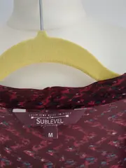 Vorschaubild 4 von Sublevel Damen Bluse Gr. 40/L Mehrfarbig Feminin Langarm Oberteil