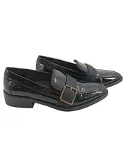 Vorschaubild 1 von Damen Slipper Loafer Schuhe Gr. 35 Schwarz Elegant Business