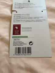 Vorschaubild 2 von Damen T-Shirt Basic Rosa Gr. 36/38 Baumwolle Viskose Kurzarm